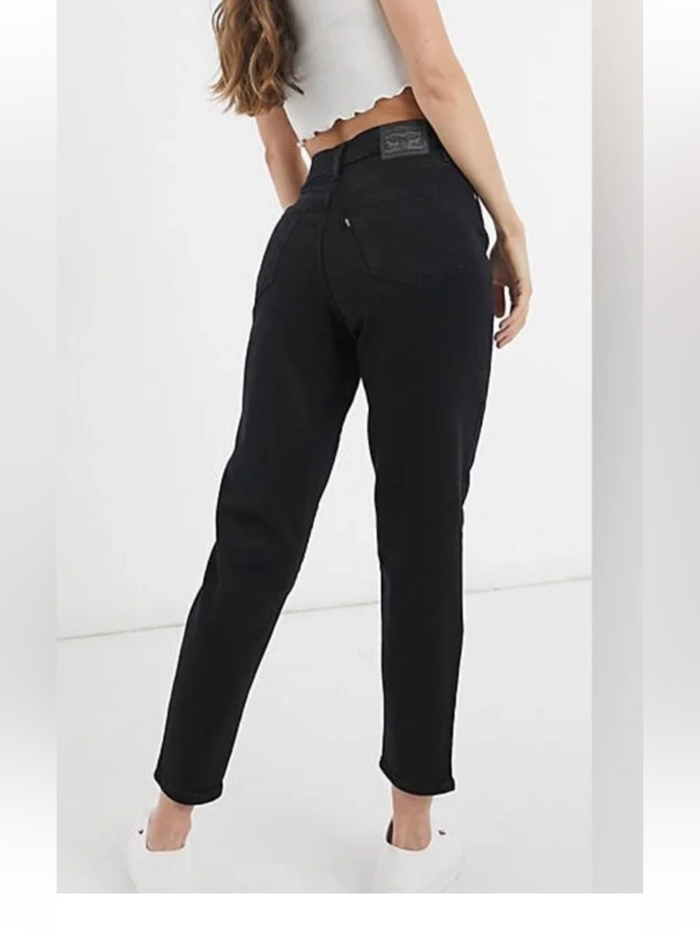 Levi’s High-Waist Black Mom Jean
